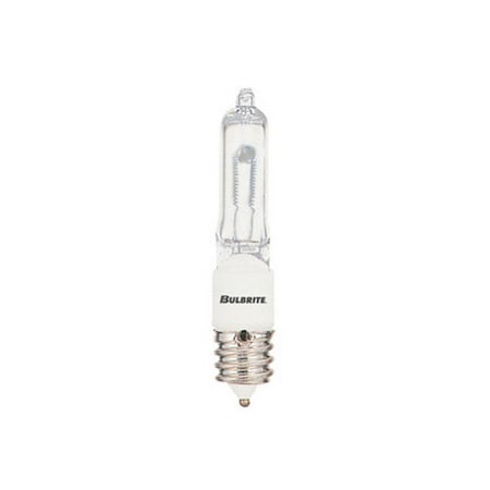 Happylight 610052 Q50FR-MC 50-Watt Dimmable Halogen JD Type T4- Mini-Candelabra Base- Frost, 5PK HA3291709